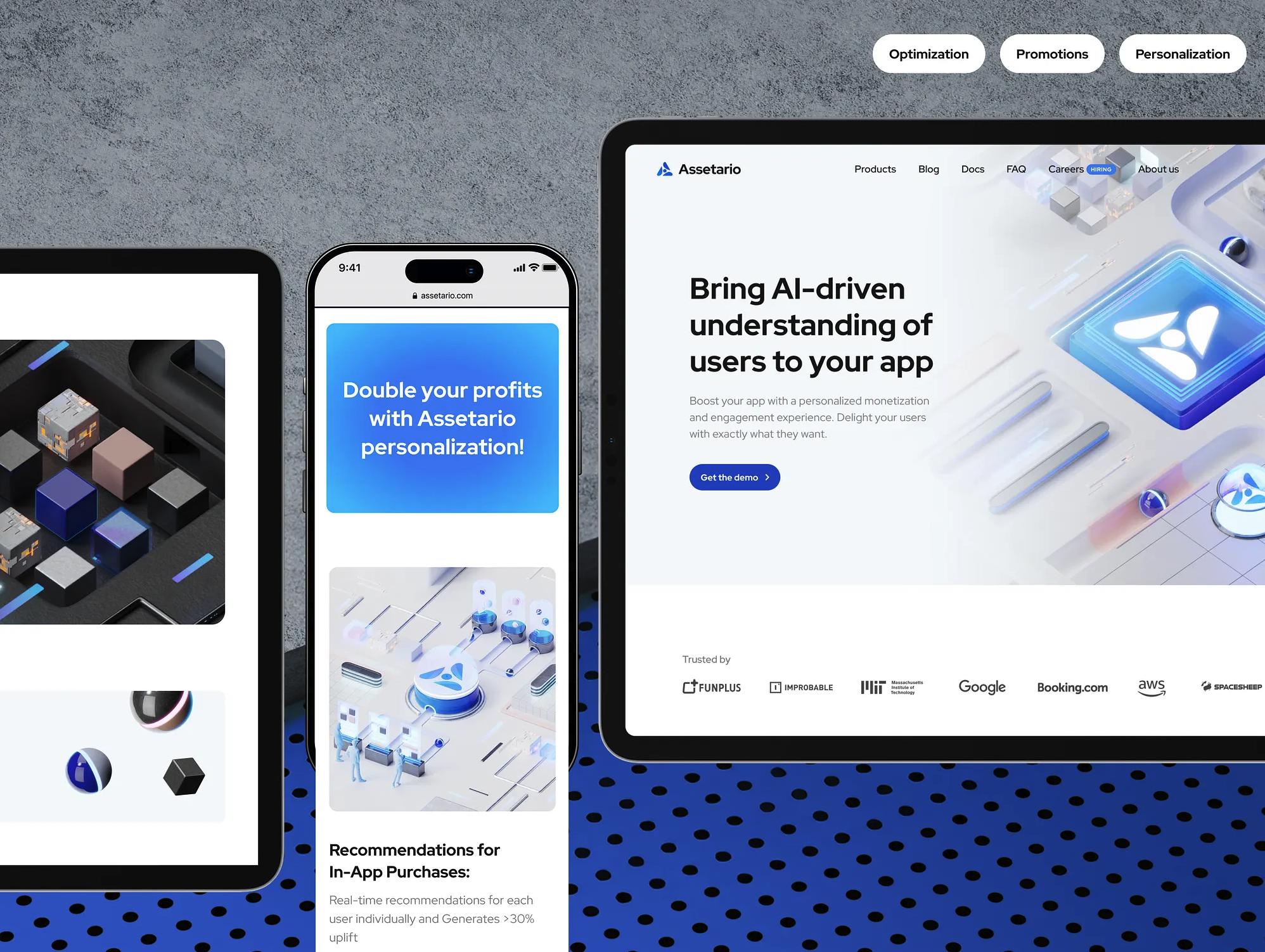 Assetario - AI Personalization